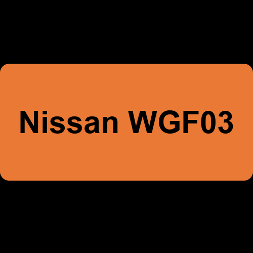 Nissan WGF03